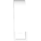 Ekena Millwork 3-in. W x 6-in. D x 10-in. H Ozark Architectural Grade PVC Knee Brace BRCP03X06X10OZK - alternate 3